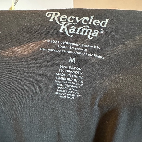 AC DC dress up cycle floral cold shoulder handmade - Picture 7 of 7